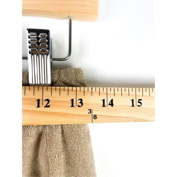 Zara Terry Cloth Teddy Shorts in Tan / Brown Size S - Picture 2 of 7